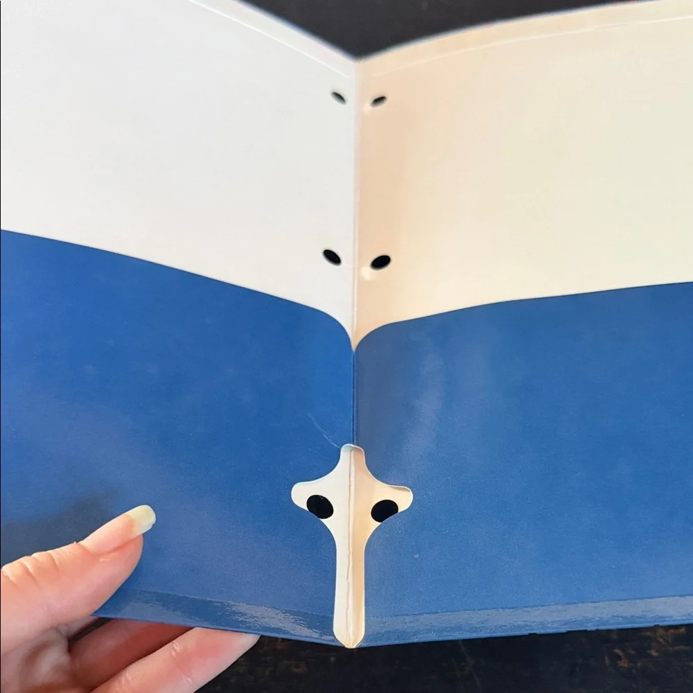 Vintage 90s Retro Vanilla Ice folder for organizing paperwork for office/school